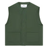 Waxed Sleeveless - Green