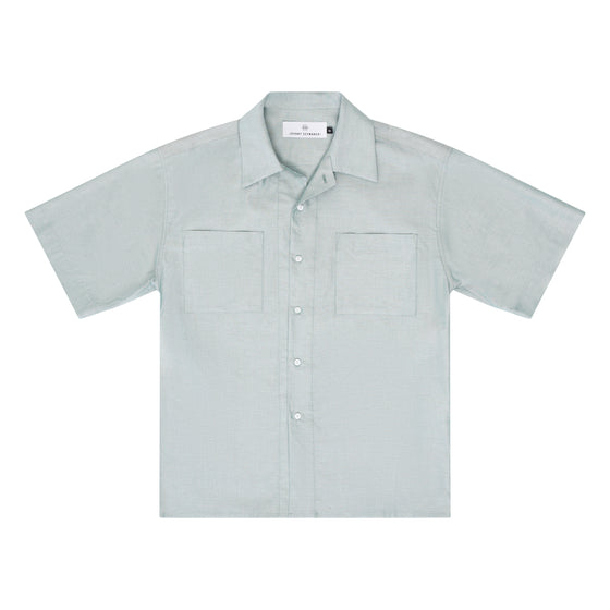 Harrison Vacation Shirt - Green Cotton