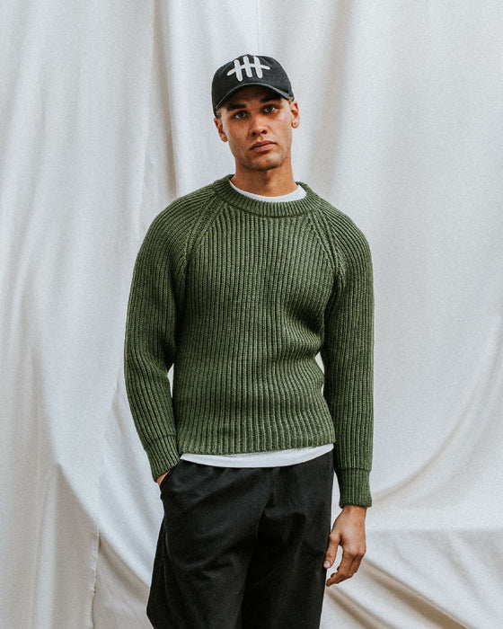 Merino Knit - Forest Green